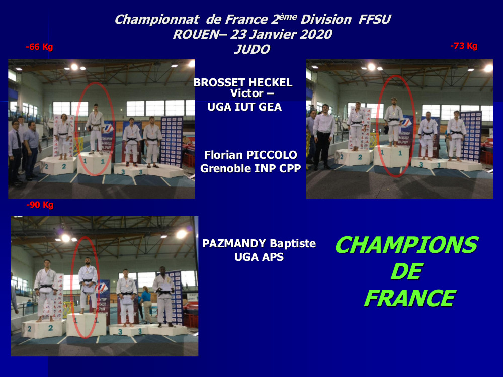 Champions de France 2ème division