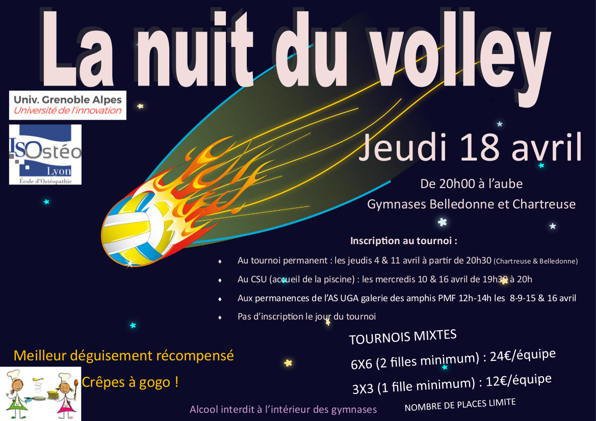 Nuit du Volley 2019