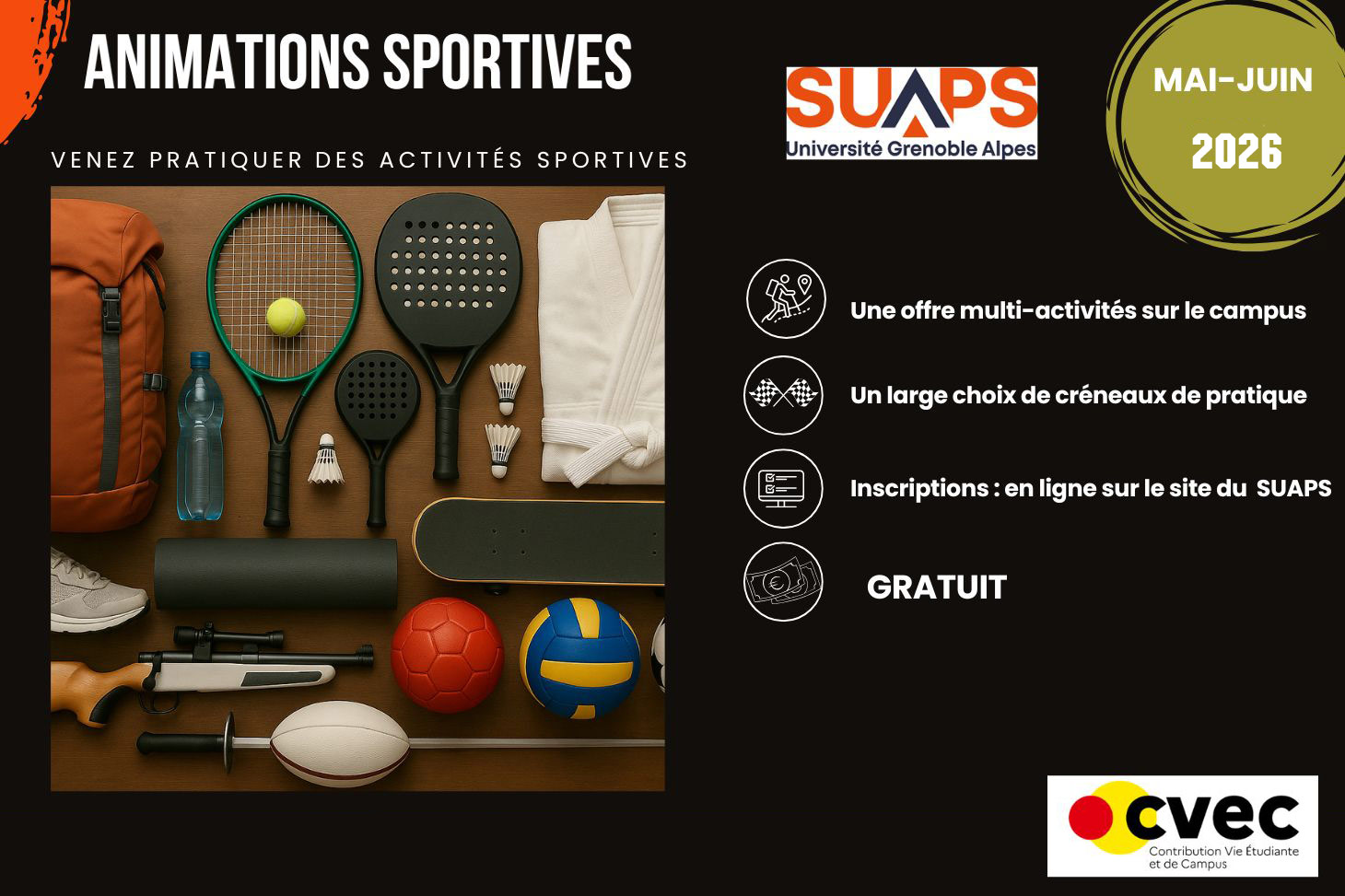 Affiche animations mai-juin 2026