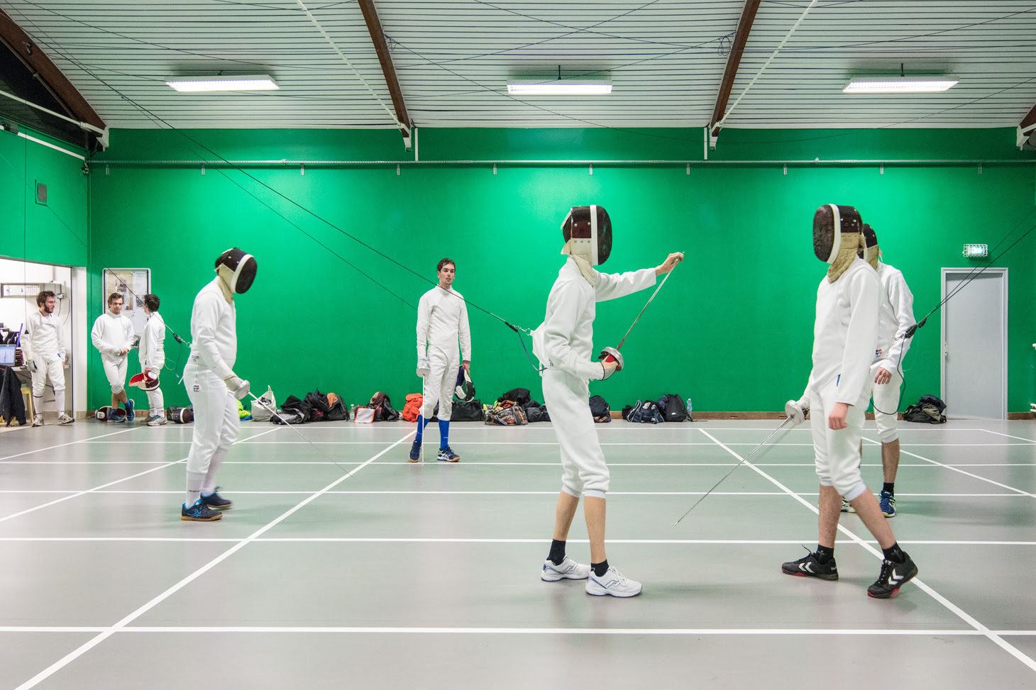 Salle d'escrime