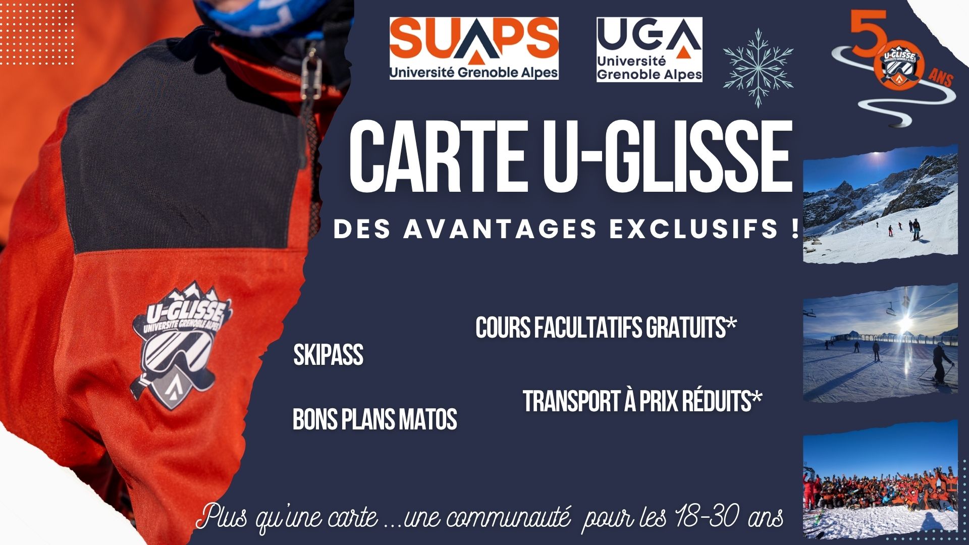 Photo glisse couverture