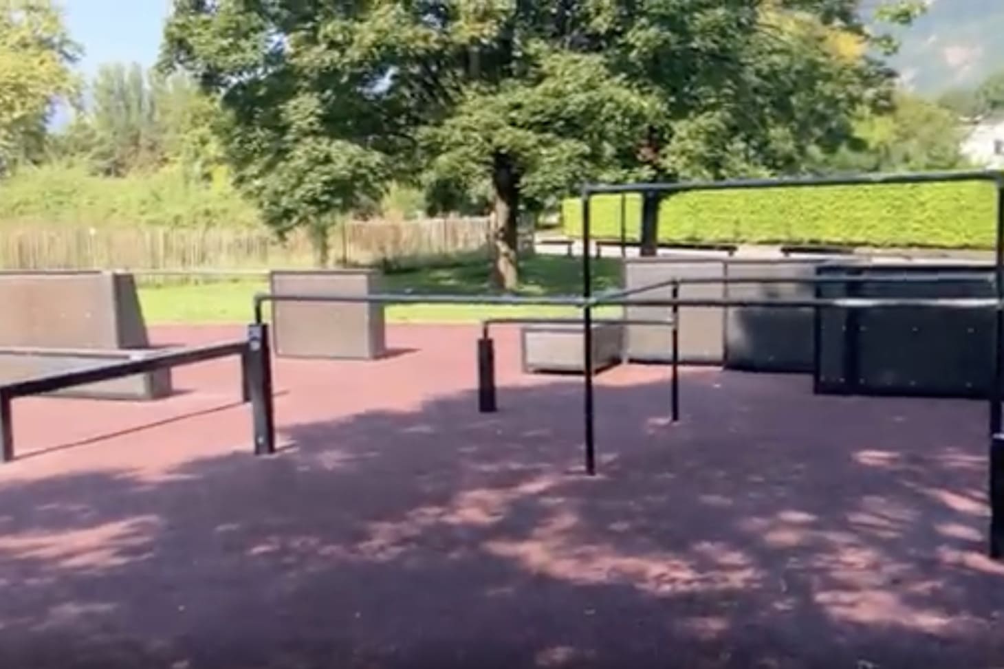 Street workout du Campus